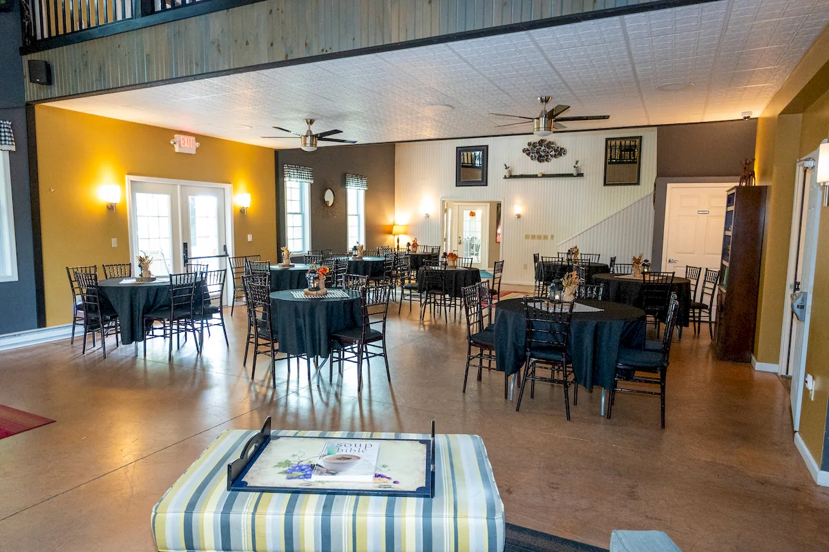 The Gathering Place at The Inn Event Center at Deer Creek Winery at Brooks Estate