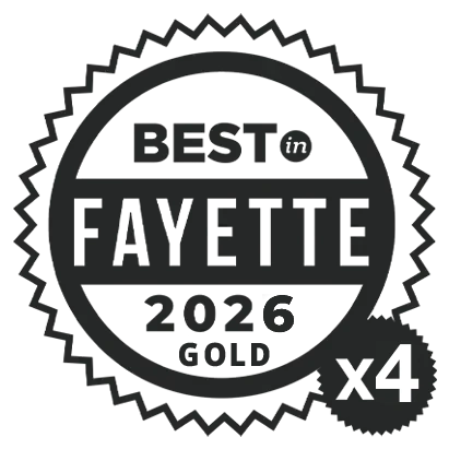 best in fayette 2026 gold award best winery for deer creek winery at watson estate, fourth year in a row