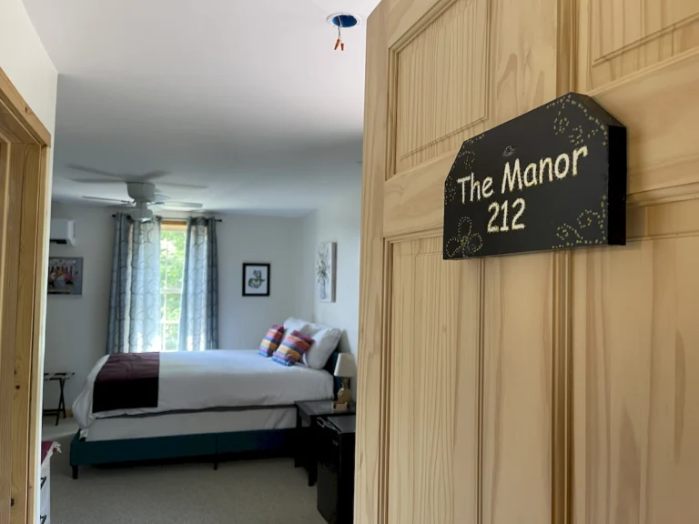 All Rooms at Deer Creek Winery guatemalan adventure bedroom from doorway