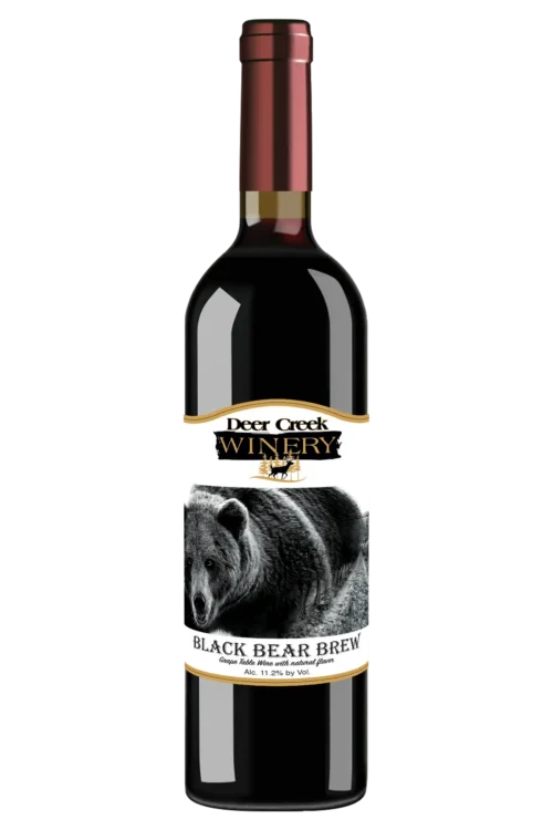 About Our Wines black bear brew merlot coffee infused red wine deer creek wine
