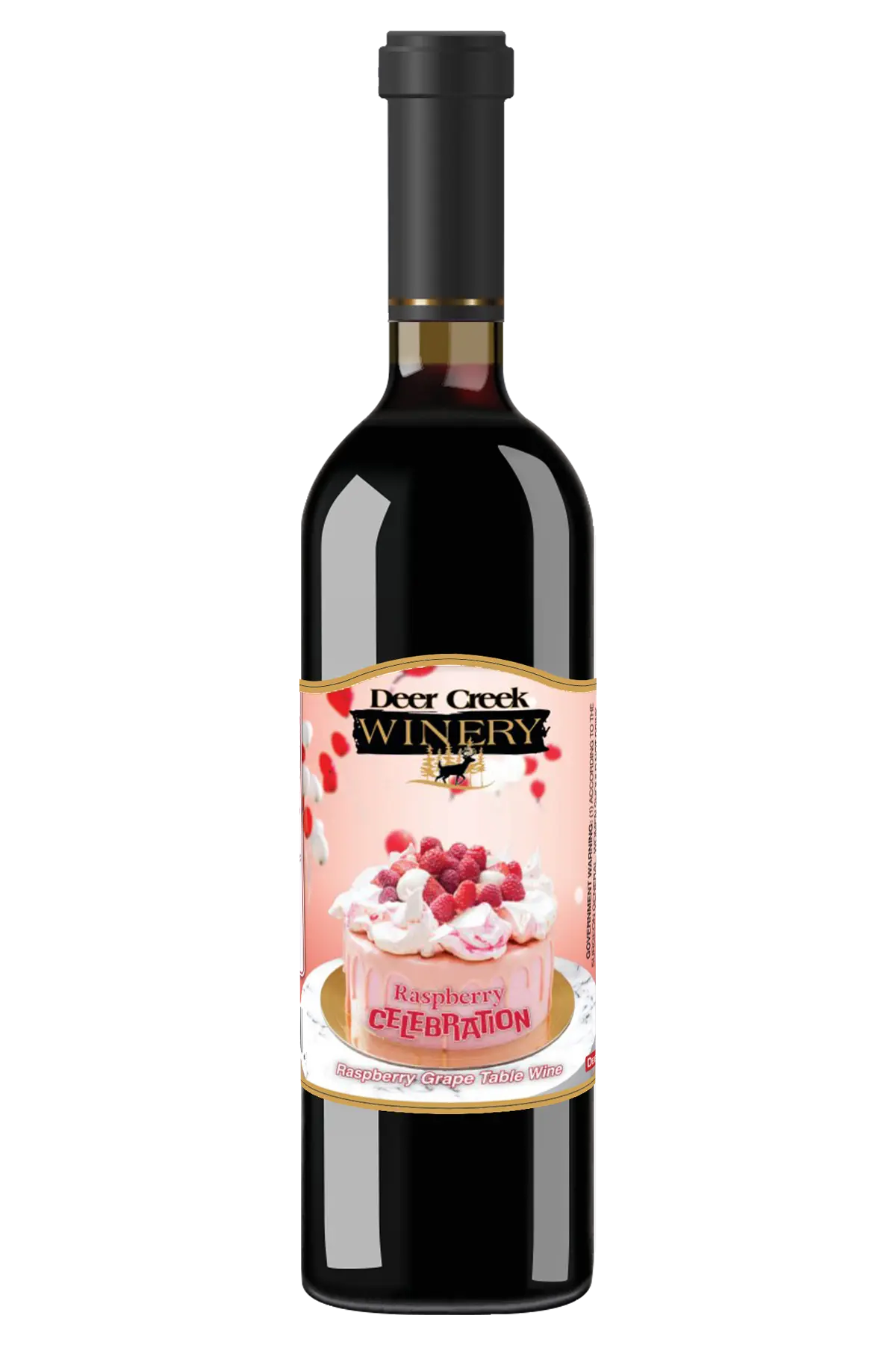 raspberry celebration deer creek wine