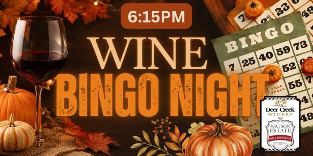 PUMPKIN Wine BINGO!