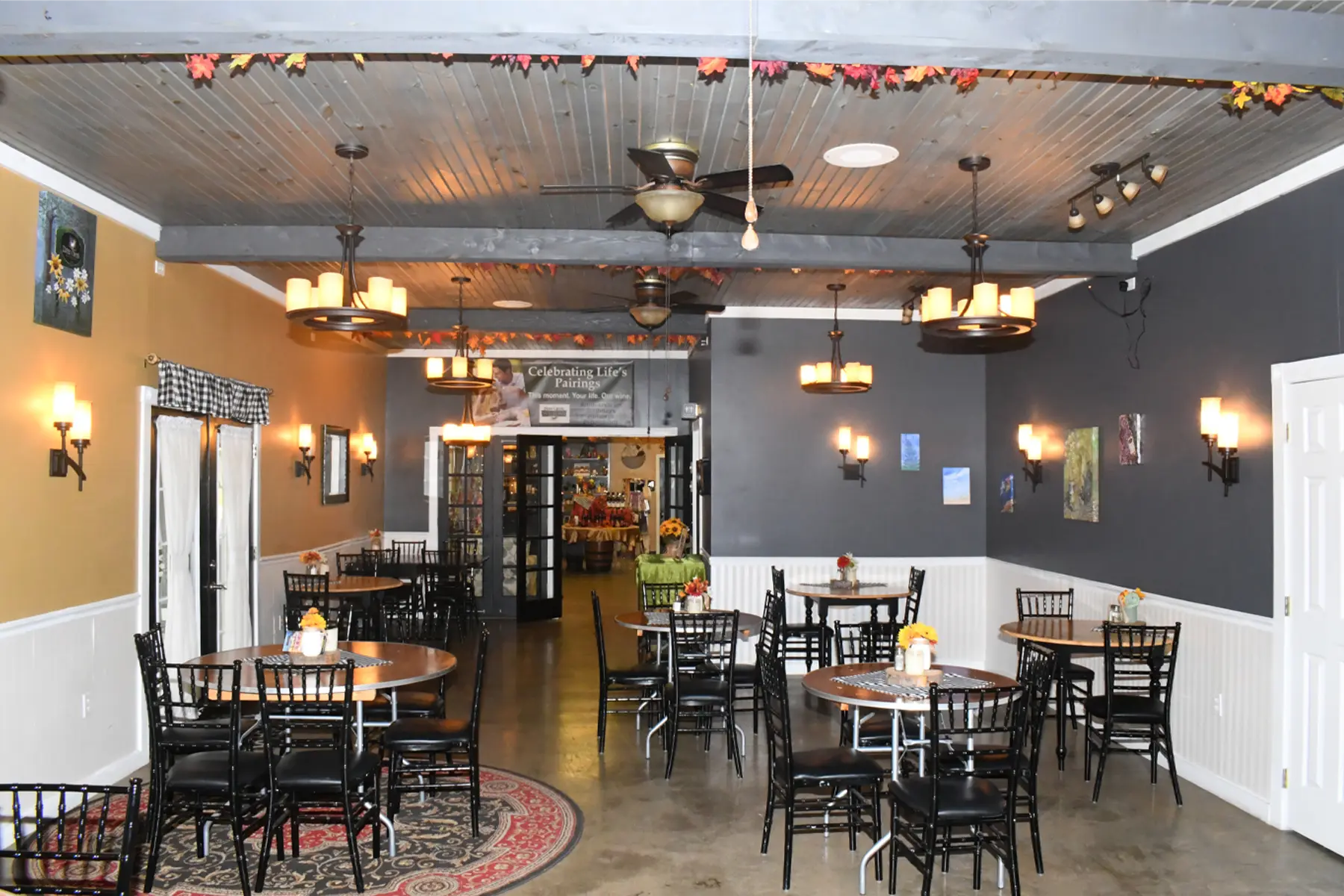 vino's den at brooks estate at deer creek winery