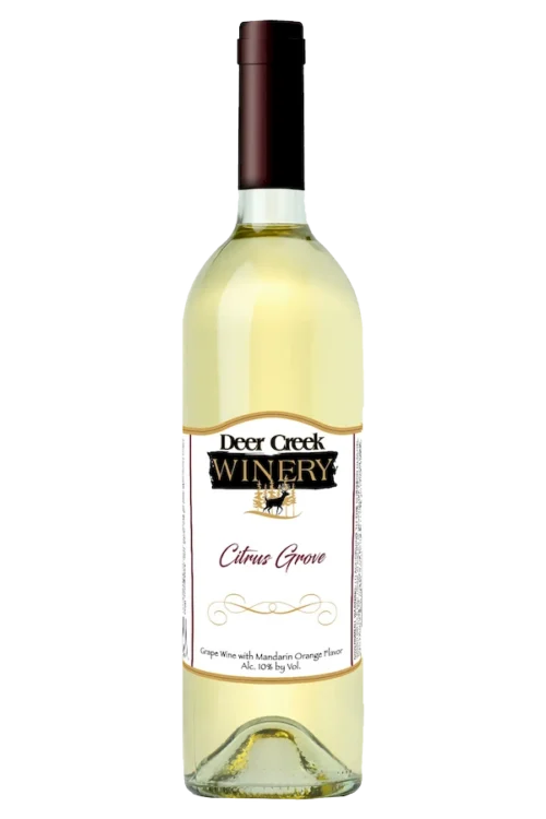 Deer Creek Winery Citrus Grove orange fruit wine