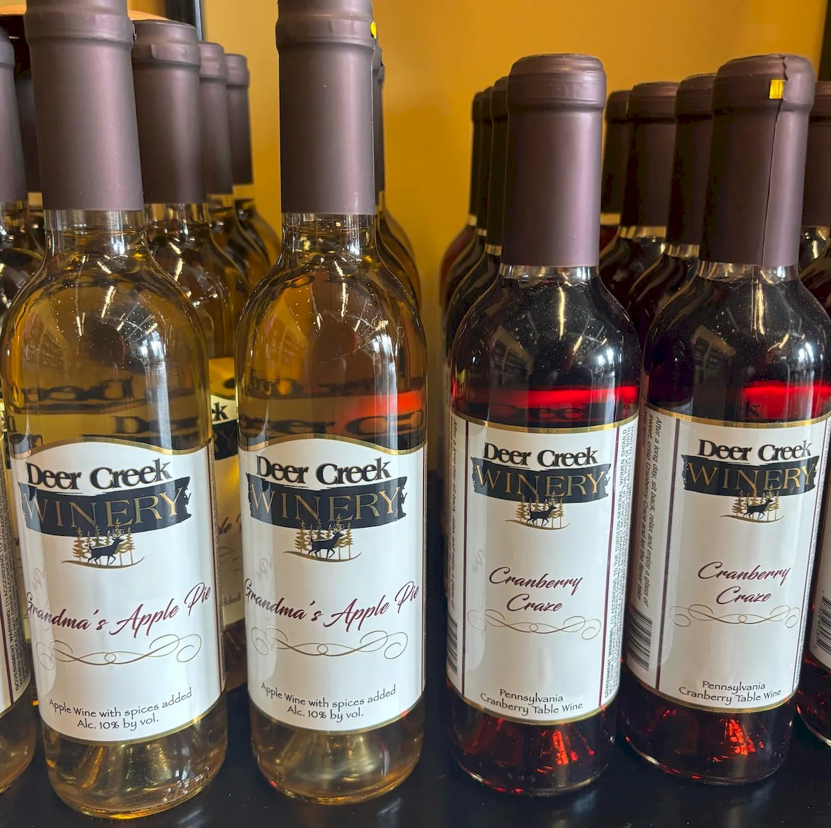 wine tasting experience at Deer Creek Winery Pennsylvania