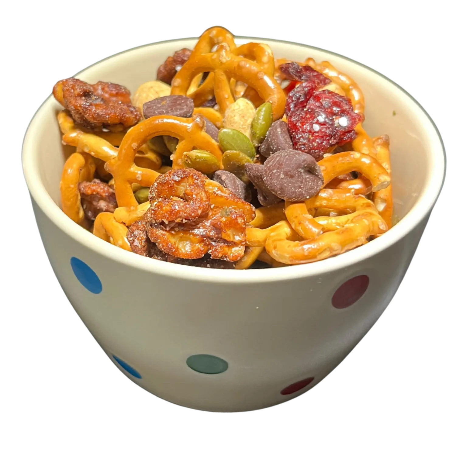 Sunset Harvest Trail Mix at Deer Creek Winery — housemade snack built for pairing with wine