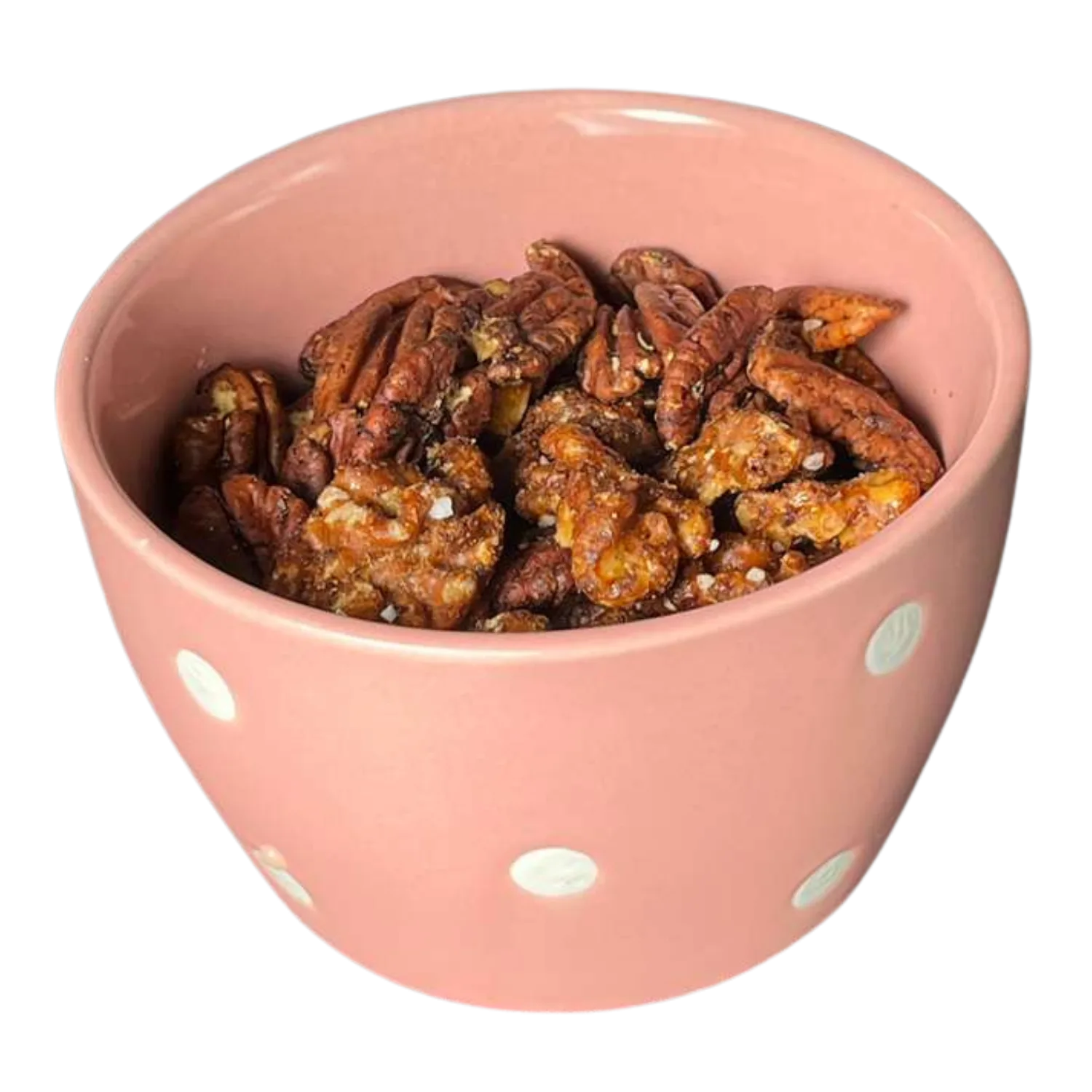Sweet & Savory Nut Duo — Seyval honey-glazed walnuts and Chambourcin savory pecans at Deer Creek Winery