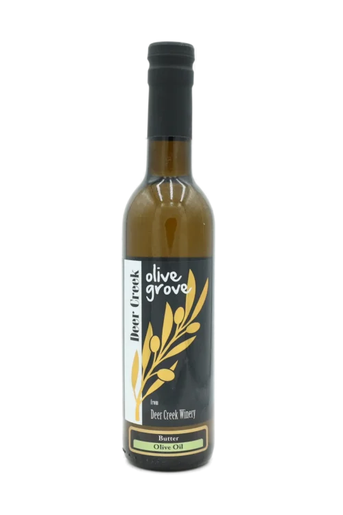 Butter Olive Oil bottle from Deer Creek Olive Grove at Deer Creek Winery in Pennsylvania