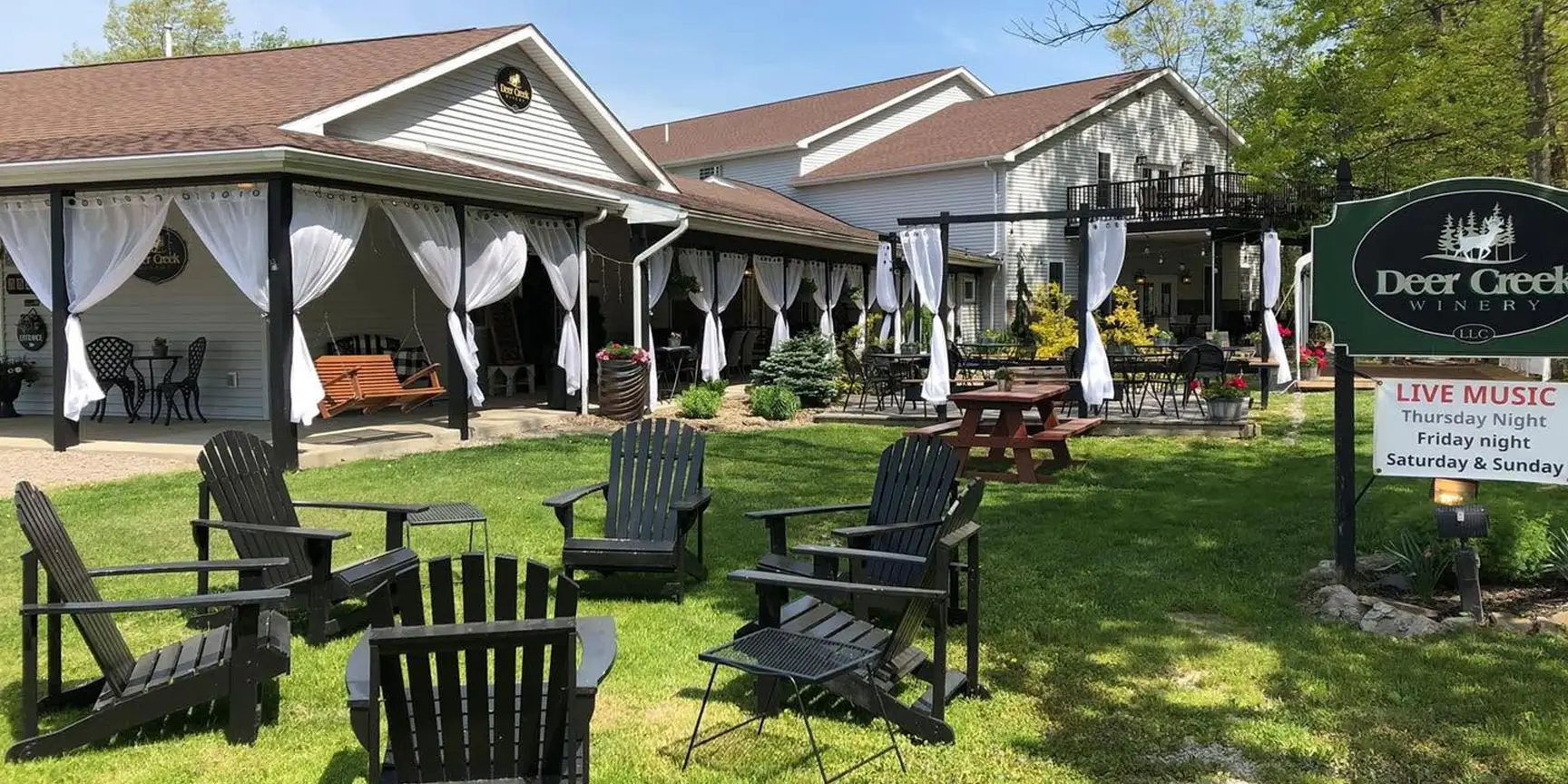 brooks estate in shippenville, pa where live music and events are held