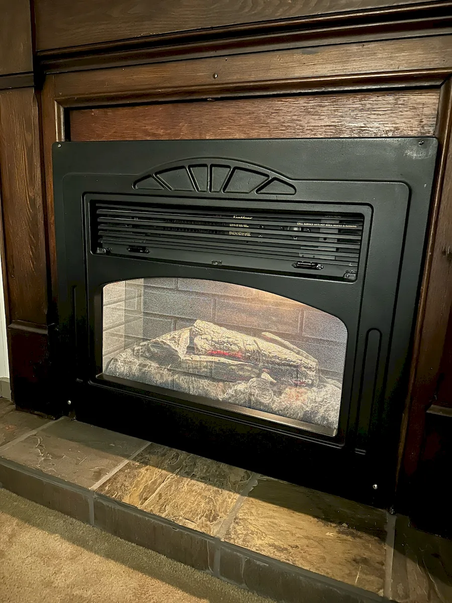 woodlands room electric fireplace
