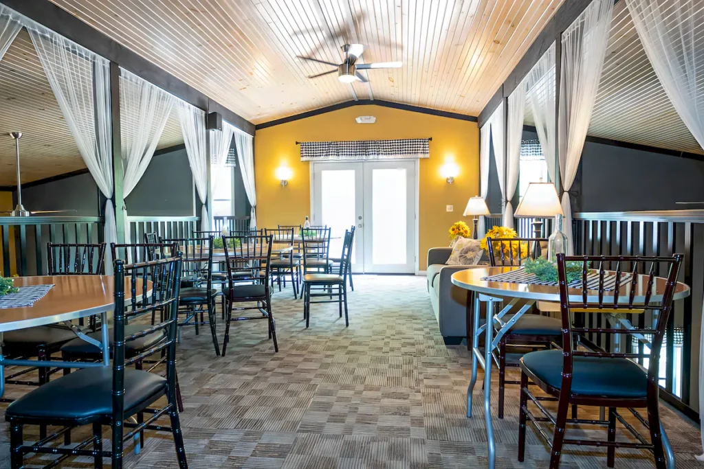 The Gathering Place & Upper Mezzanine at The Inn Event Center at Deer Creek Winery at Brooks Estate