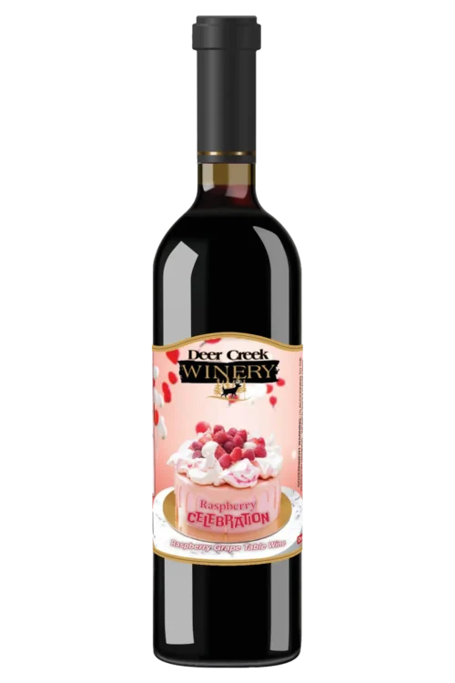 raspberry celebration deer creek wine
