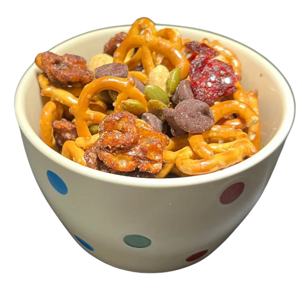 The Deer Creek Pairing Experience Sunset Harvest Trail Mix at Deer Creek Winery — housemade snack built for pairing with wine