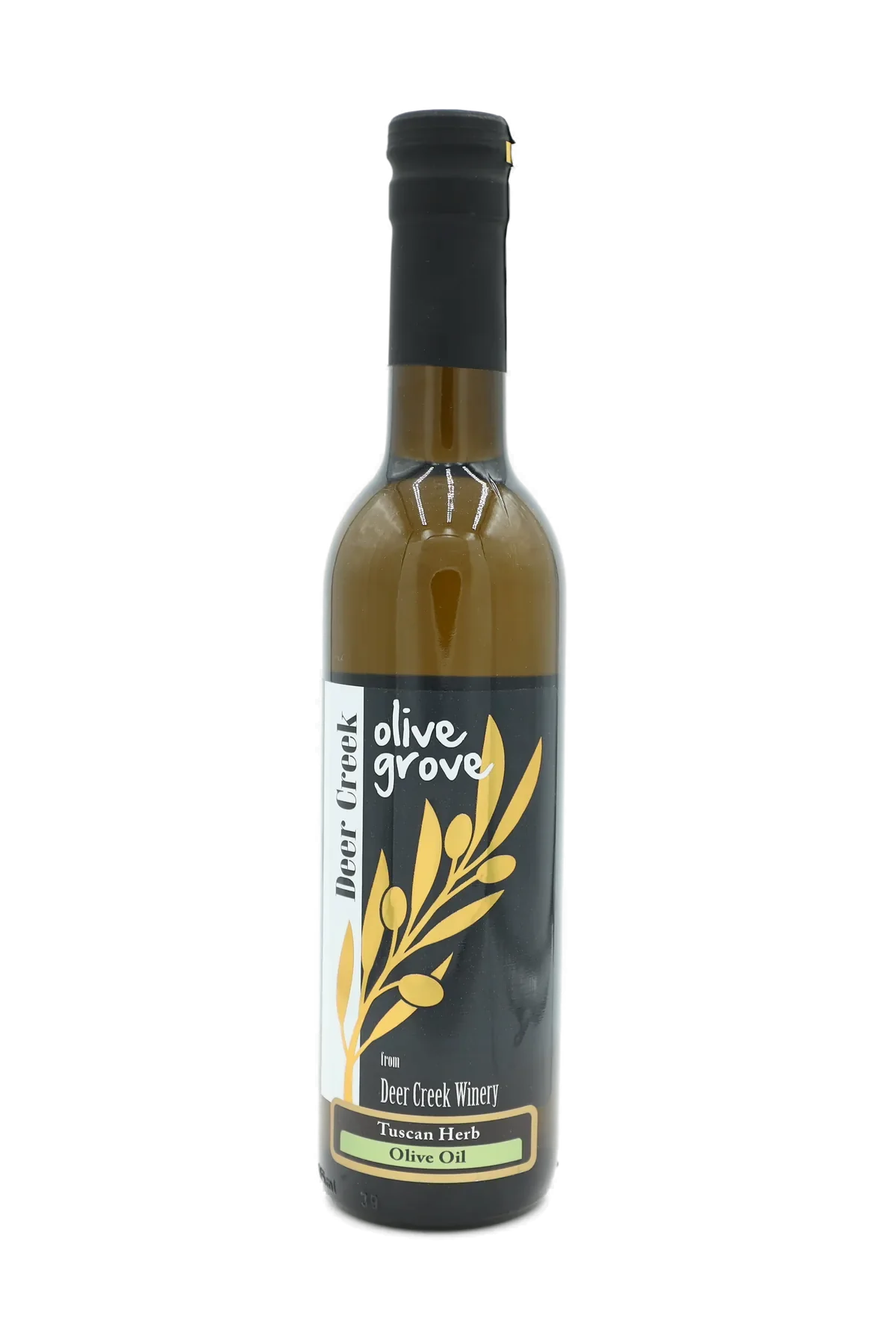 Tuscan Herb Olive Oil Tuscan Herb Olive Oil bottle from Deer Creek Olive Grove at Deer Creek Winery in Pennsylvania